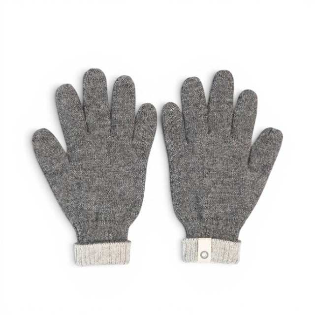 Alpaca Gloves - Dark Grey