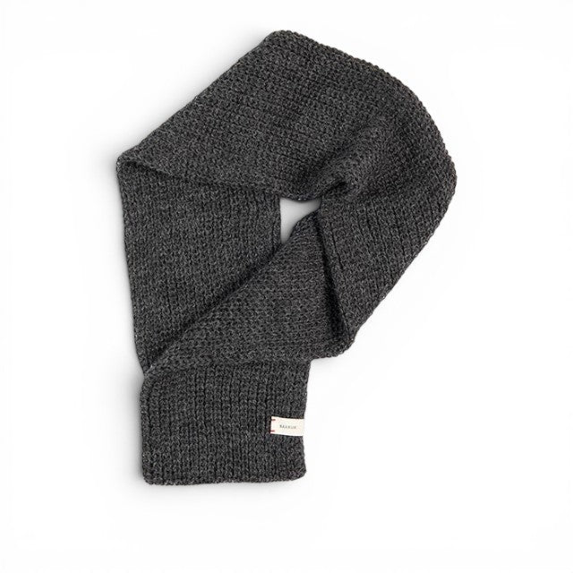Alpaca Infinity Scarf - Dark Grey