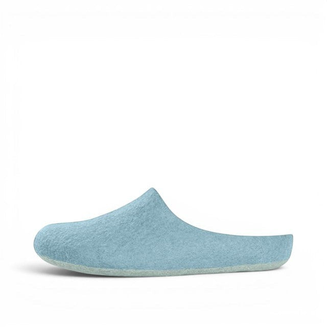 Kanga Slippers - Light Blue