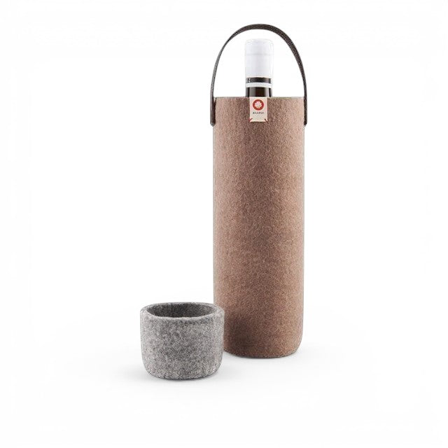 Wool Wine Cooler - Moka