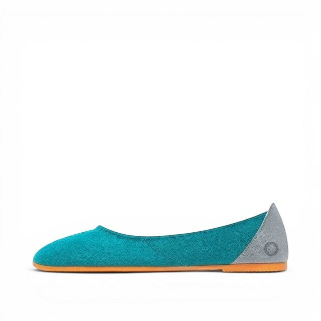 Wool Ballerina - Teal